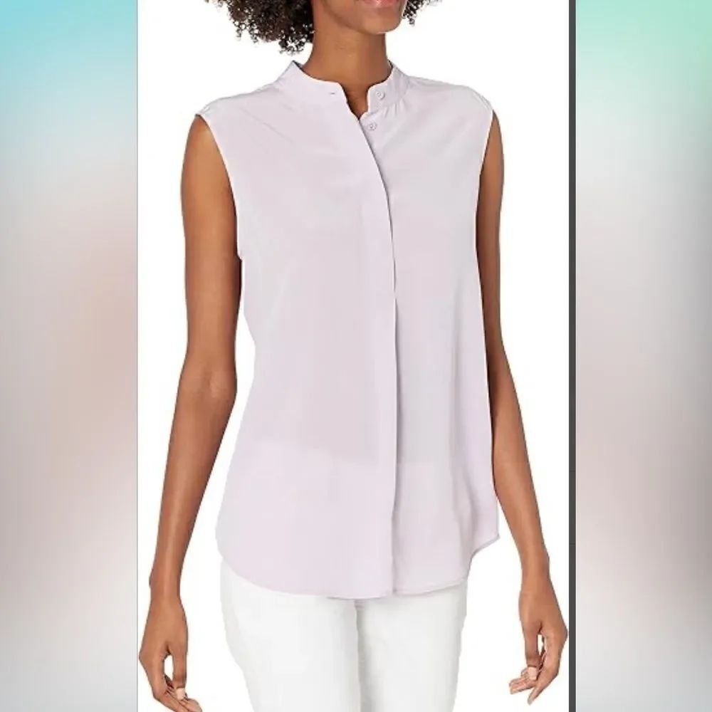 Equipment Women’s Therese Sleeveless 100% silk top, size M and L, NWT